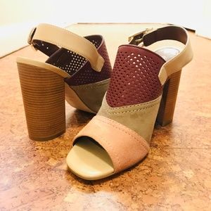 Cole Haan Suede and Leather heels